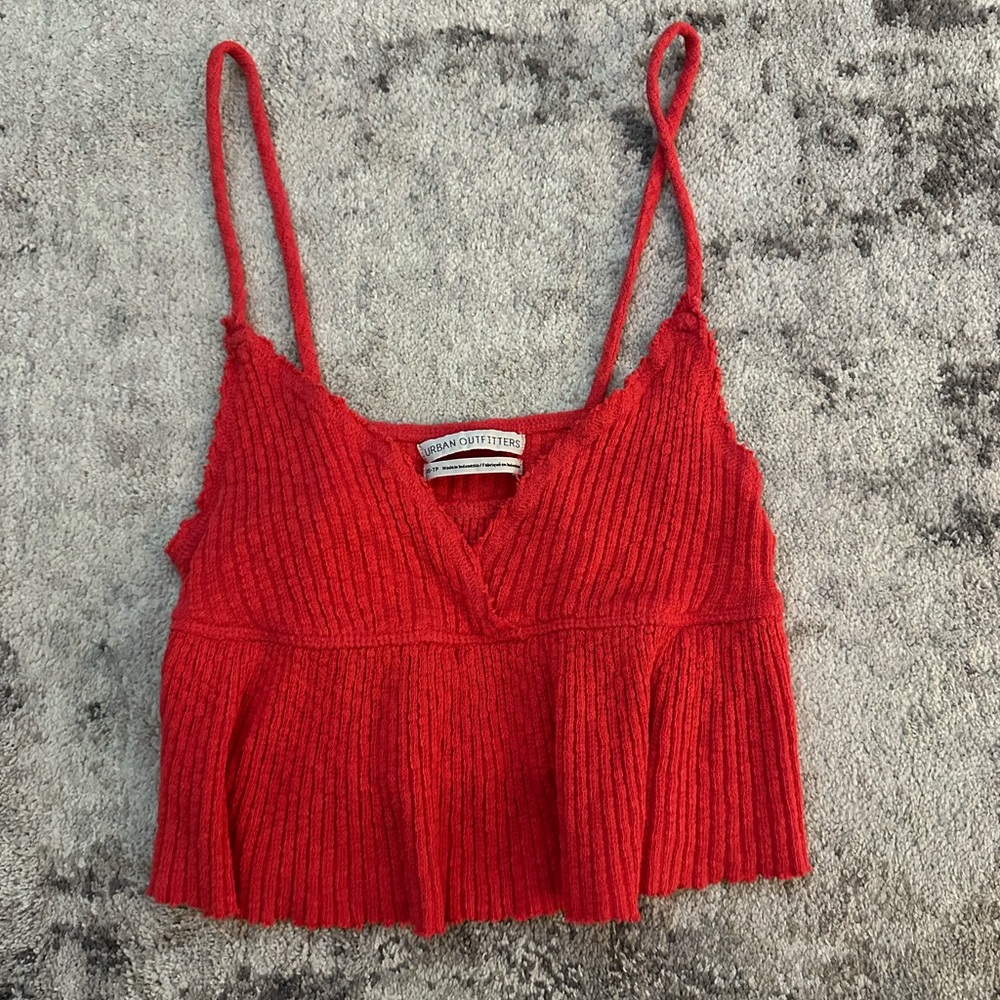 Red Urban Outfitters Top
